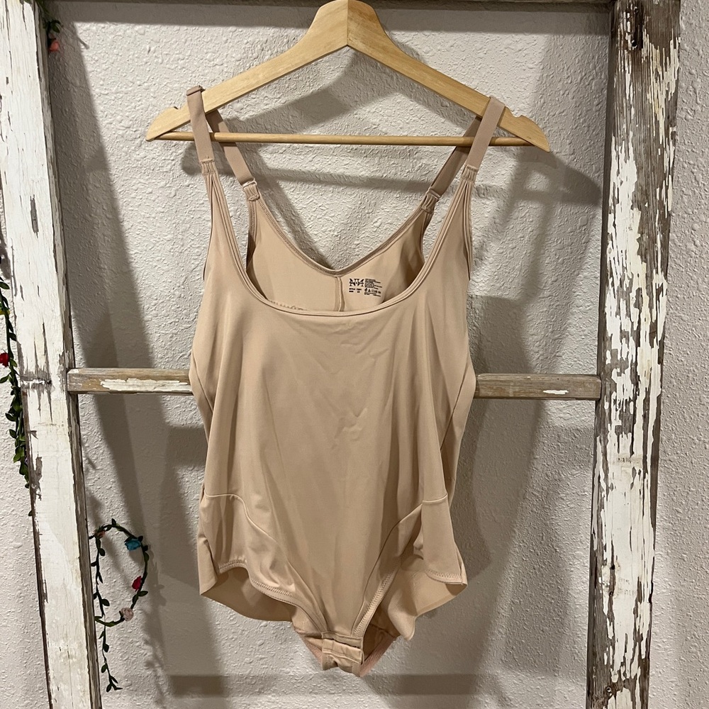 Women's Tan Shapewear Bodysuit